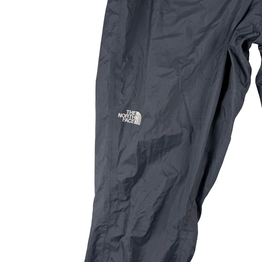 The North Face HyVent Rain Pants Mens XL Black Ripstop Waterproof Hiking Shell